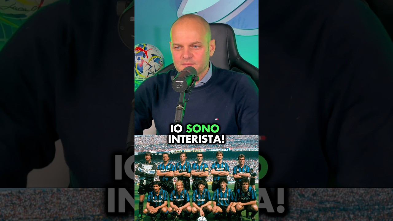 FABRIZIO BIASIN RACCONTA COME È NATA LA SUA PASSIONE PER L’INTER! ⚫️🔵