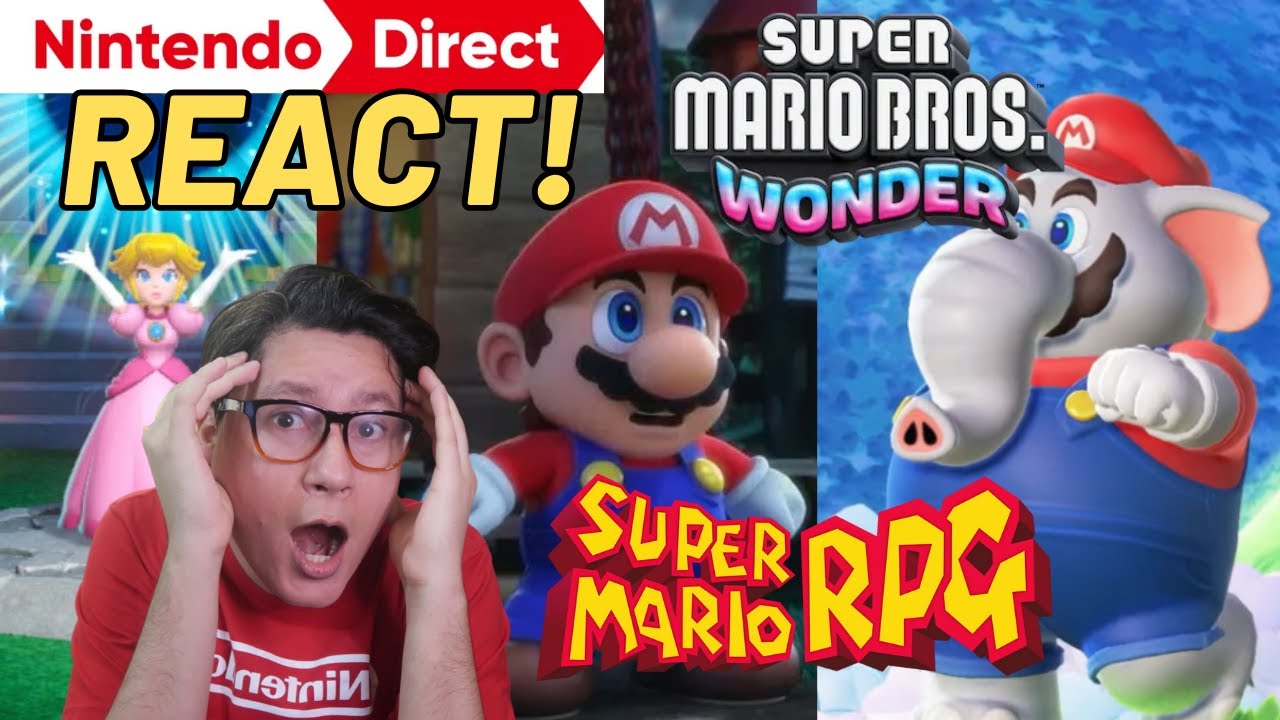 Super Mario Bros. Wonder, Super Mario RPG e mais entram em pré