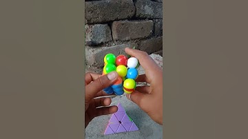 ball cube solving magic tricks #pyramix #ballcube#cubes #cuber #rider #ktmlover