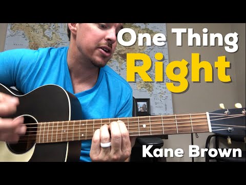 one-thing-right-|-kane-brown-/-marshmellow-|-beginner-guitar-lesson
