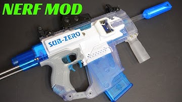 [Nerf Mod] SUB-ZERO (Select Fire Kriss Vector Stryfe Mod)