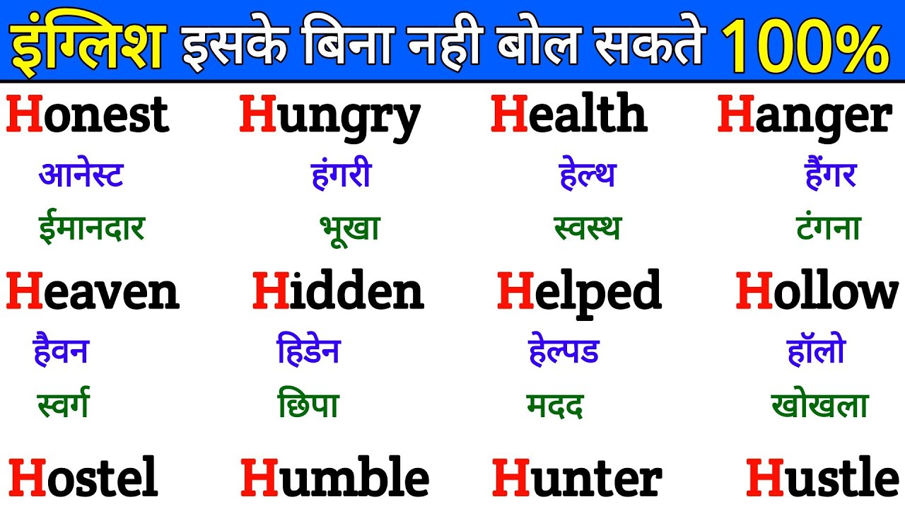 अंग्रेजी सीखने का गुरुमंत्र | Angreji Bolna Kaise Sikhe | How to Speak English | English Speaking