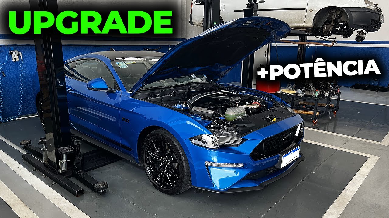 Fazendo UPGRADES e REVISÃO no meu MUSTANG 2020, e ACHEI OUTRO MUSTANG COM BODY KIT INCRÍVEL!
