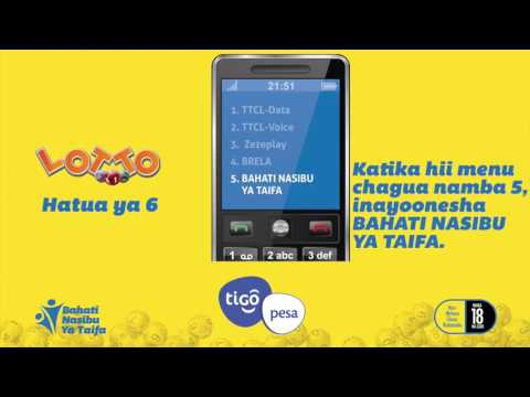 Jinsi Ya Kucheza Lotto Kuptitia Tigo Pesa