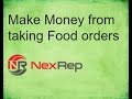 Make money from home taking food orders