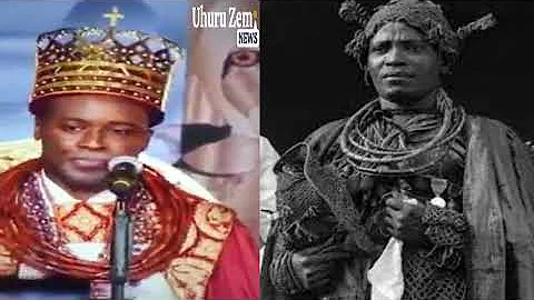 Olu of Warri, Ogiame Atuwatse III Reverses Curse Of His Grandpa,  Erejiuwa II & Oba of Benin.Akenzua