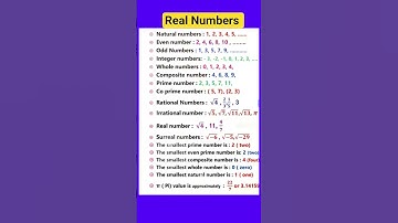 Real Numbers | class 10th Maths #mathreels #shorts #reels #mathshorts  #realnumbers