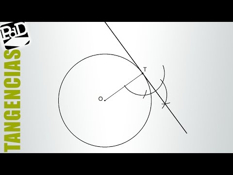 Video: Cómo Dibujar Una Tangente