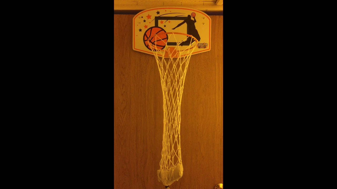 Basketball hoop hamper YouTube