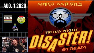California Games & MORE - C64, CoCo, Atari 8-bit, Amiga - Amigo Aarons Friday NIte Disaster Stream