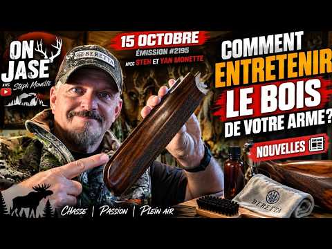 15 octobre Émission #2195 ON JASE avec Steh et Yan Monette