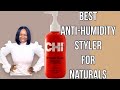 Keep 4 type Natural Hair Straight with CHI Straight Guard | anti-humidity Cream| Tip/Review