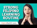 The 2 Minute Hack for a Strong Filipino Learning Routine