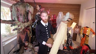 REACTING TO SCARY HOME DEPOT ANIMATRONICS! (EXTENDED VERSION!)