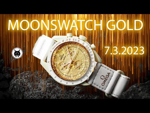 Swatch x OMEGA Mission to Moonshine Gold