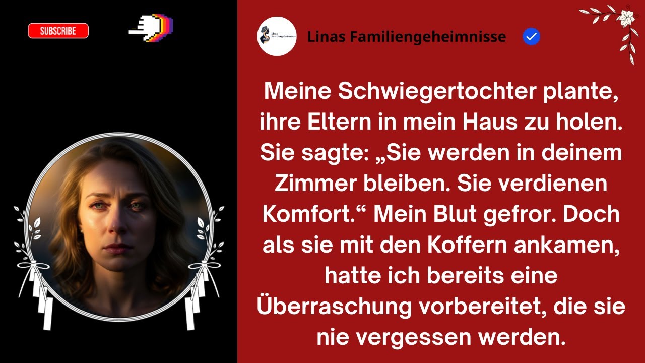 Meine Schwiegertochter warf mich aus meinem Zimmer, um es ihren Eltern zu geben – aber dan de sr