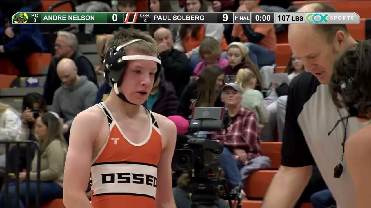 Park Center vs. Osseo High School #Wrestling