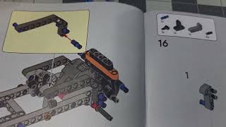 Lego technic instruction manual error for set # 42166 