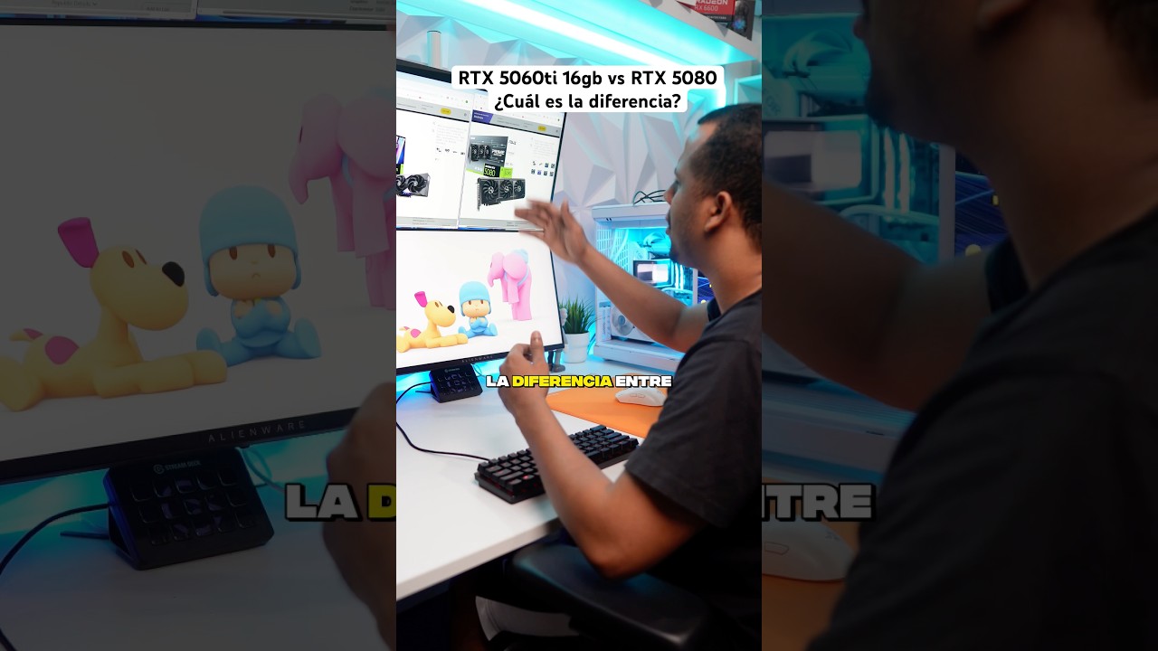 RTX 5060 ti 16gb vs RTX 5080 ¿Cuál es la diferencia? 