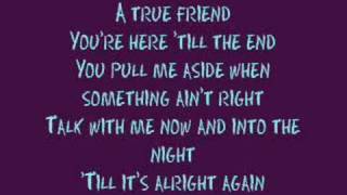 true friends lyrics
