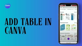 How to Add Table in Canva! (Easy 2023) I Net Nimble
