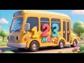🚌🔢 Numbers on the Magic Bus | Nursery Rhymes & Kids Songs 🌈✨