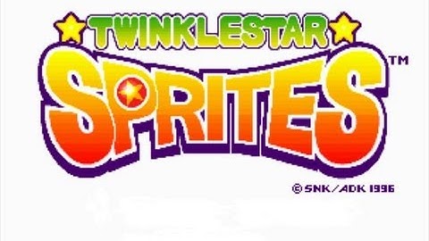Twinkle Star Sprites (Arcade)