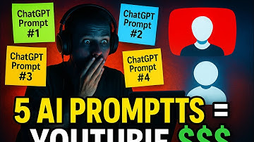 5 ChatGPT prompts to start faceless YouTube channel ( YouTube Automation )