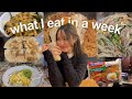 realistic what i eat in a week *as a super lazy teenager*