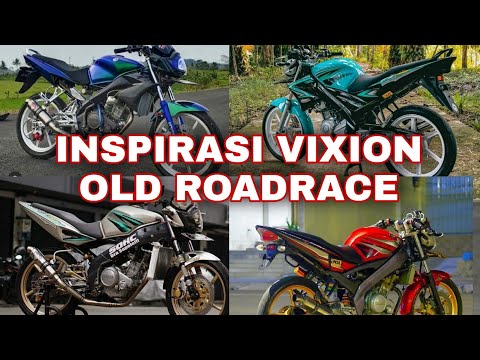 GALERI VIXION OLD ROAD RACE PALING KEREN || INSPIRASI VIXION BAN DONAT MASA KINI