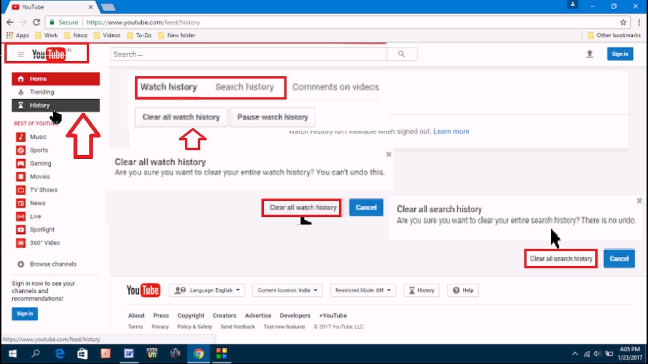 How To Clear Search History On Computer Windows 10 - milkiedesignstudio