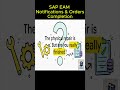 SAP EAM Completion Notifications &amp; Orders #sapeam #saps4hana #assetmanagement #saptraining #shorts