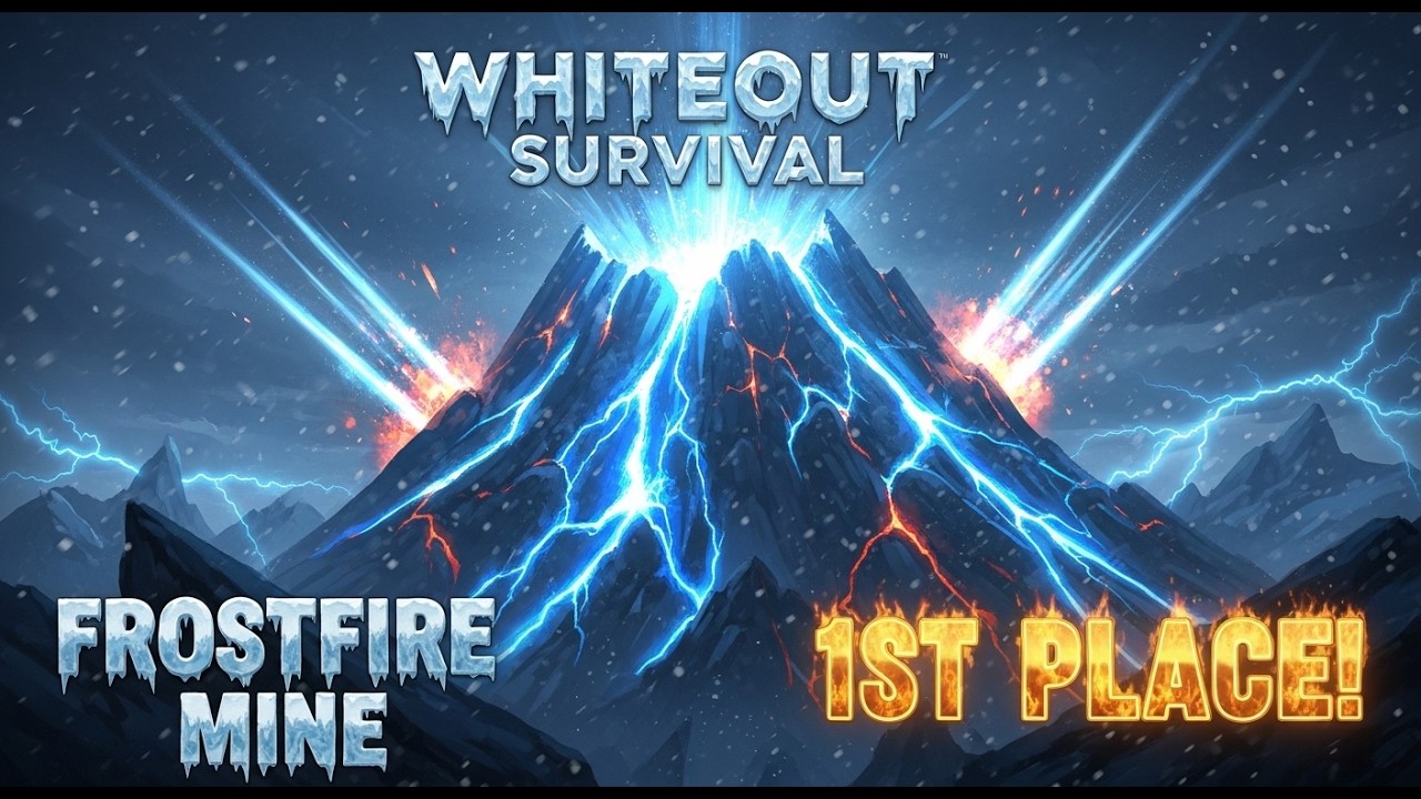 Frostfire Mine Gameplay! | 1st Place Finish! 🔥🔥🔥 | [Whiteout Survival]