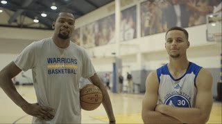 Inside The Nba Stephen Curry Vs Kevin Durant - Ultimate Game Of P.i.g 2016-17 Nba Season