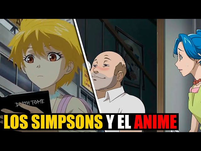 Os Simpsons vira anime para parodiar Death Note - Anime United