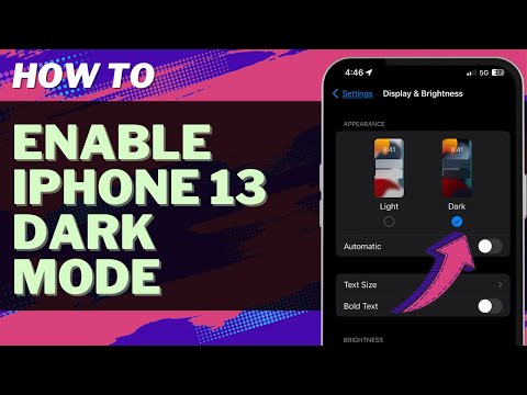 How To Enable IPhone 13 Dark Mode - Step By Step Tutorial