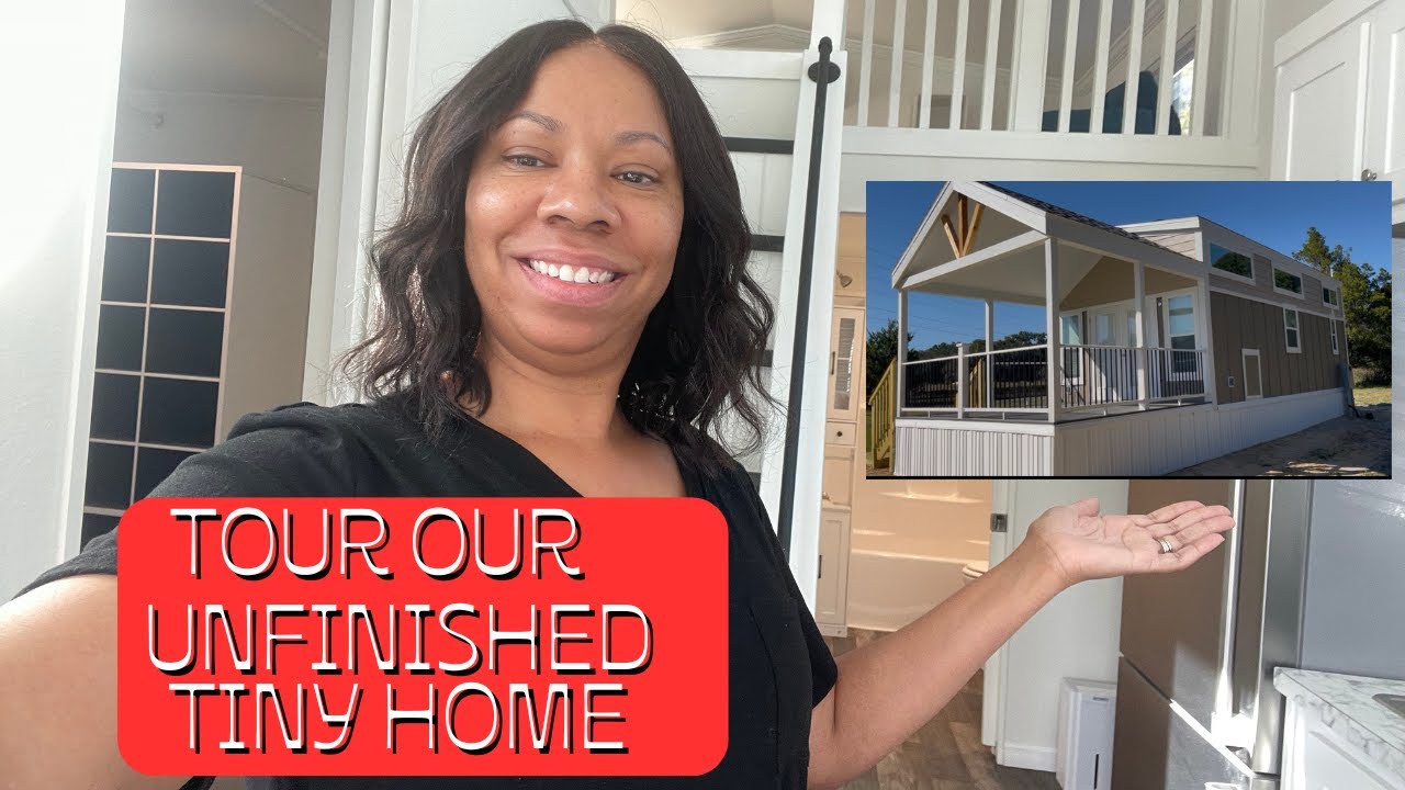 Tiny Home Tour: Tour of our Unfinished Tiny home