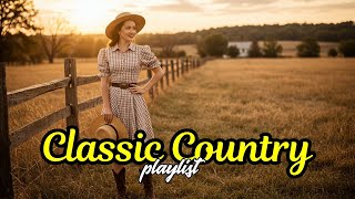 George Jones, Randy Travis, Merle Haggard, Don Williams Country Classics Playlist