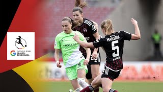 HIGHLIGHTS | Nürnberg vs. Wolfsburg (Frauen Bundesliga 2023-24 Matchday 14)