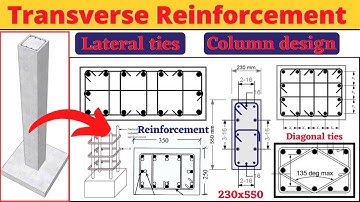 Complete transverse reinforcement in column design | structural design | civil engineering | ties |