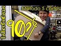 Escuadrar carro de cortes a 90 con el Método de 5 cortes Escuadrar carro de cortes a 90 con el Método de 5 cortes
