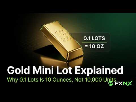 Penjelasan Mini Lot Emas: Mengapa 0,1 Lot Sama dengan 10 Ons, Bukan 10.000 Unit