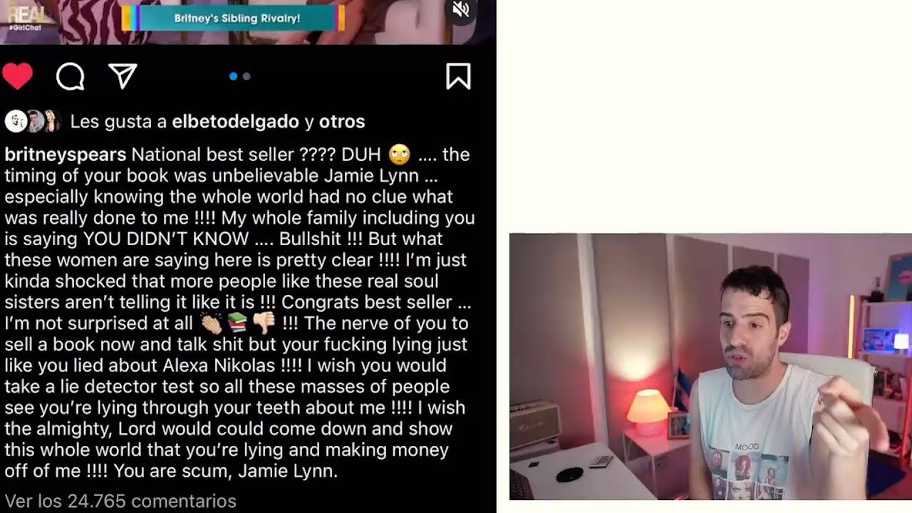 Britney le responde FURIOSA a la tortuga Jamie Lynn