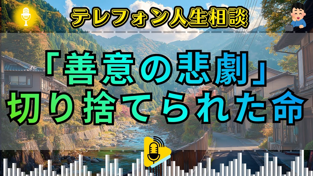 【テレフォン人生相談】「善意を生け贄にする冷血な組織」献血で人生を壊された男の叫びと、保身に走る巨大権力の醜悪。