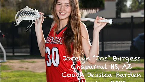 Jocelyn "Jos" Burgess Lax Highlights 2019-2020