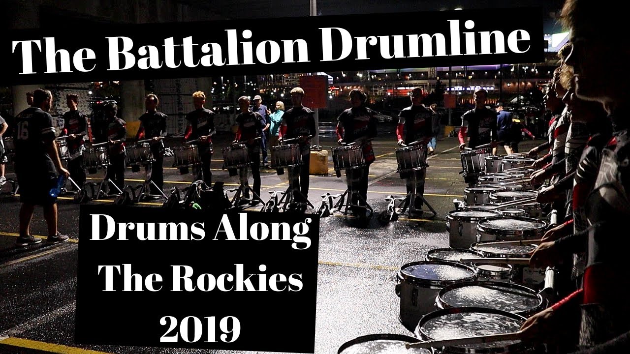 The Battalion Drum and Bugle Corps Drumline 2019 DCI Drums Along the Rockies YouTube