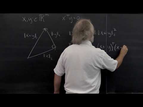 2.2.1 Orthogonal vectors