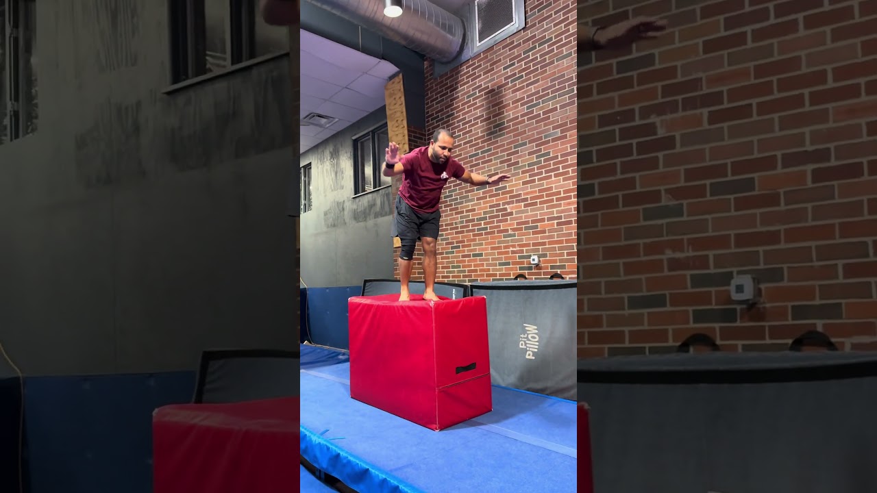 We tried a tumbling challenge!