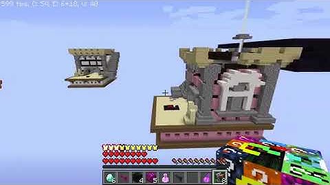 PopularMMOs Pat and Jen  Minecraft EXPLOSIVE BLOCKCEPTION LUCKY BLOCK BEDWARS! Modded Mini Game