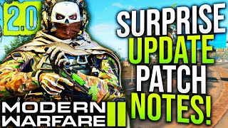 Celebrity Modern Warfare 2: New SURPRISE UPDATE PATCH NOTES! (WARZONE 2 New Update Changes) Profile